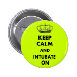 Respiratory Therapy Gifts "Keep Calm and..." Pins