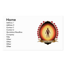 Respiratory Therapy Mandorla Business Cards