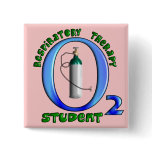 Respiratory Therapy Student O2 Tank Design Pin