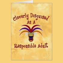 Responsible Adult cards