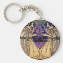 Ressort par Frances Macdonald Porte-clés