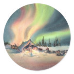 REST for the MUSHERS by SHARON SHARPE Round Stickers