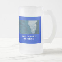 REST IN PEACE MY FRIEND(PERSONALIZE) COFFEE MUG