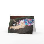 Rest Soundly as a Pup Greeting Card