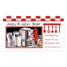 Restaurant / Diner Business Card