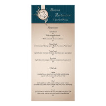 Restaurant Take Home Menu - Chef's Dodin Bouffant Custom Rack Card
