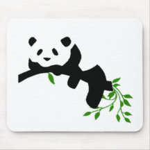 Resting Panda. Mouse Pad