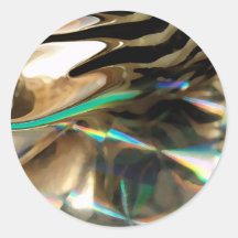Restless Round Stickers