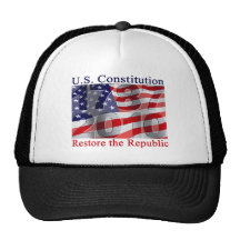 Restore the Republic shirts cap Mesh Hats