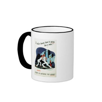 RESTORED "No medicine for..." WWII Health Poster Mugs by harlowandcompany