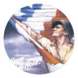 RESTORED "To have and to hold" war bonds WWII Stickers