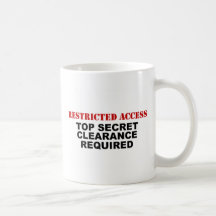 Restricted Access Coffee Mugs