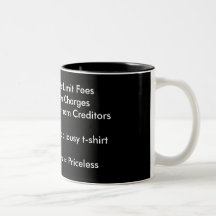 Result of the Recession Cup Mug