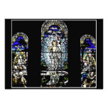 Resurrection of Jesus Stained Glass Window Personalized Invite