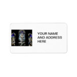 Resurrection of Jesus Stained Glass Window Address Label