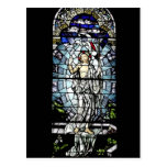 Resurrection of Jesus Stained Glass Window Postcard