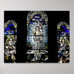 Resurrection of Jesus Stained Glass Window Posters