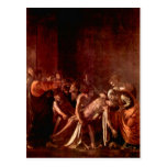 Resurrection of Lazarus by Caravaggio Postcards