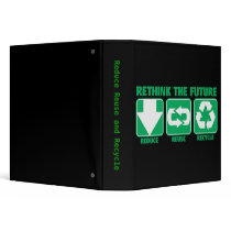 Rethink The Future, Recycle Vinyl Binders
