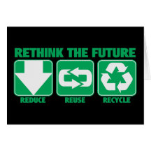 Rethink The Future, Recycle Card