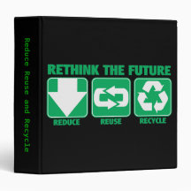 Rethink The Future, Recycle Vinyl Binders