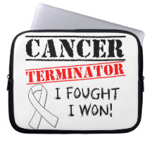 Retinoblastoma Cancer Terminator Laptop Computer Sleeves