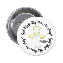 Retinoblastoma - God Made My Hero An Angel Pins