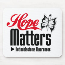 Retinoblastoma HOPE MATTERS Mouse Pad