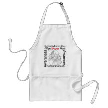 Retinoblastoma Inspirations Spiral Ribbon Aprons