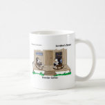 Retired Border Collies Funny Offbeat Cartoon Gifts Mugs
