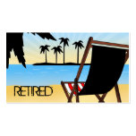 Retired business cards