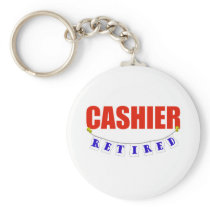 RETIRED CASHIER KEYCHAIN