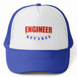 RETIRED ENGINEER TRUCKER HATS
