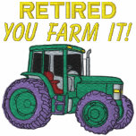 Retired Farmer Embroidered Shirt