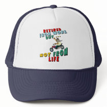 Retired From Work Trucker Hats