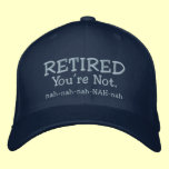 Retired - Funny hat embroidered hats
