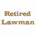 Retired Lawman Polo Shirt