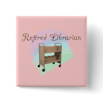 Retired Librarian EMPTY CART Pins