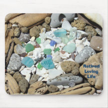 Retired Loving Life mousepads Retirement Retired