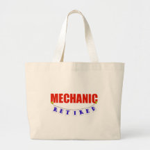 RETIRED MECHANIC CANVAS BAG