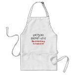 Retired Mens T-Shirts & Gifts "Geezer-Ville" Apron