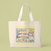 Retired Nurse Angel Art Cards & Gifts bags