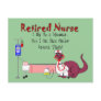 Retired Nurse Gifts Post Cards
