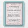 Retired Nurse Poem gifts by ~~Gail Gabel, RN Mousepads