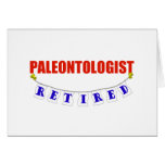 RETIRED PALEONTOLOGIST GREETING CARDS