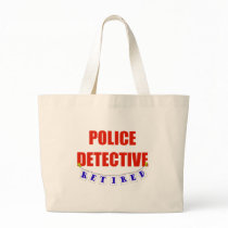 RETIRED POLICE DETECTIVE CANVAS BAGS