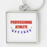 RETIRED PROFESSIONAL ATHLETE KEY CHAINS