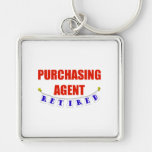 RETIRED PURCHASING AGENT KEYCHAIN