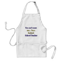 Retired School Teacher Aprons