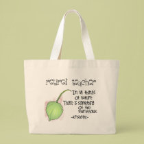 Retired Teacher Aristotle Quote Design Gifts bags